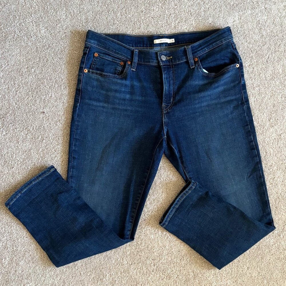 Levi's Boyfriend Medium Dark Wash Jeans Women's Size 31